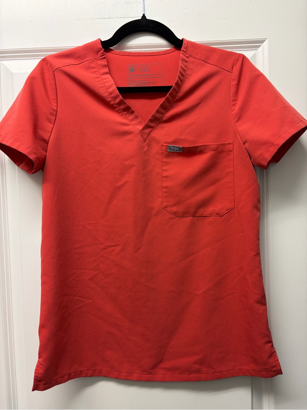 Figs Catarina Scrub Top in Limited Edition Clay